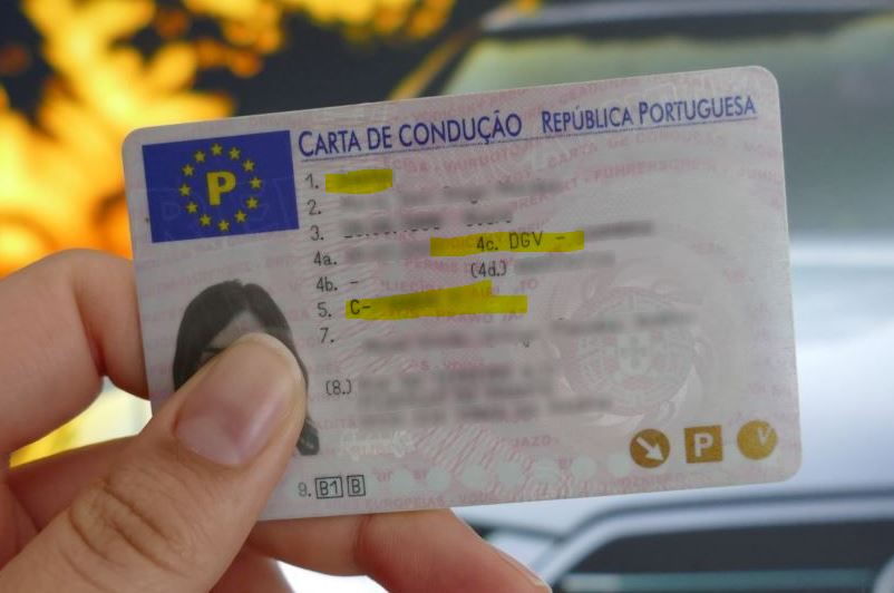 Portugal Driving license