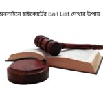 অনলাইনে হাইকোর্টের  Bail List দেখা যাবে কিনা এবং দেখার সম্পূর্ণ নিয়ম কি?