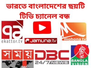 Six Bangladeshi TV channels shut down in India