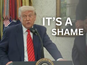 Trump said shameful