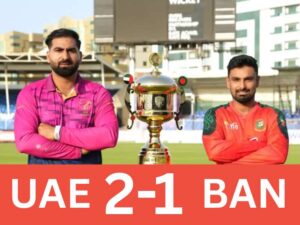 UAE T20 Series 2-1 win Vs Ban