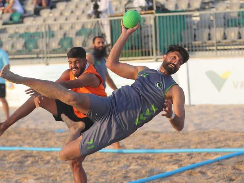 india-pakistan Beach handball