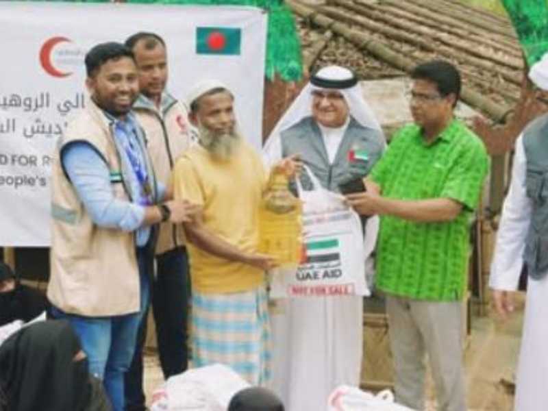 uae aid rohingya camp3 relief-