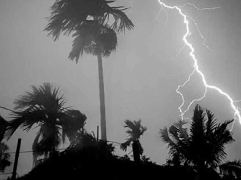 Ajker Abhawa Thunderstorms heavy rain forecast