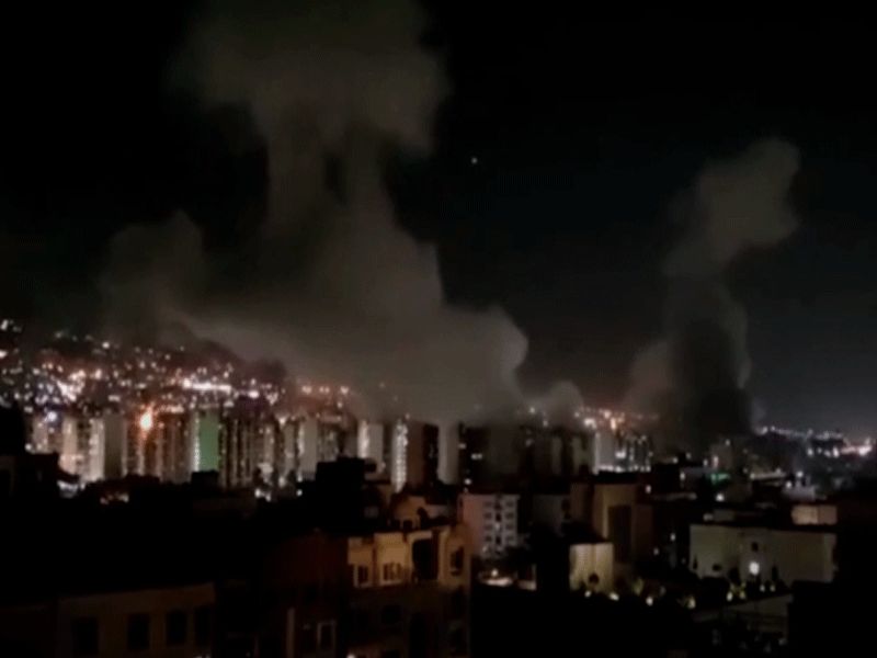 Iran fires missiles at Israel