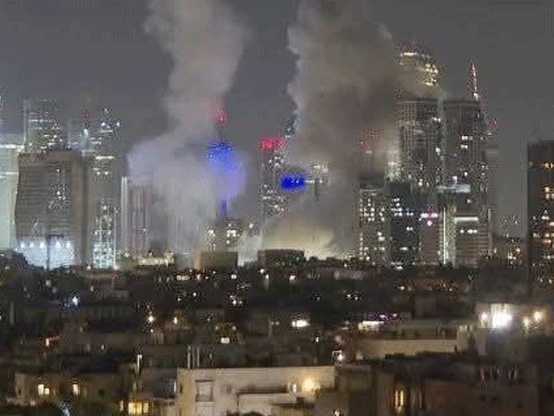 Israel hit by Iranian missile