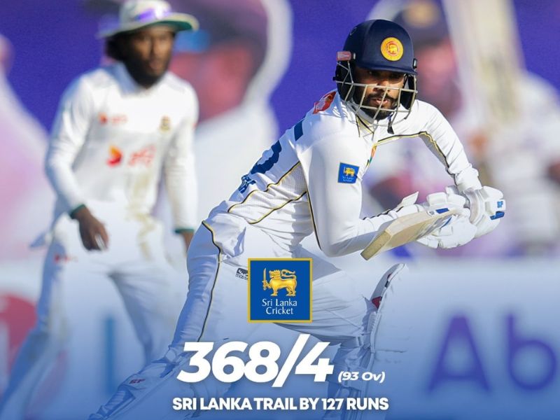 Bangladesh vs srilanka 1st test galle 3rd day