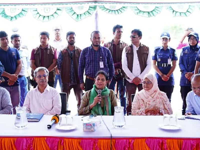 rizwana says preserve environment sirajganj