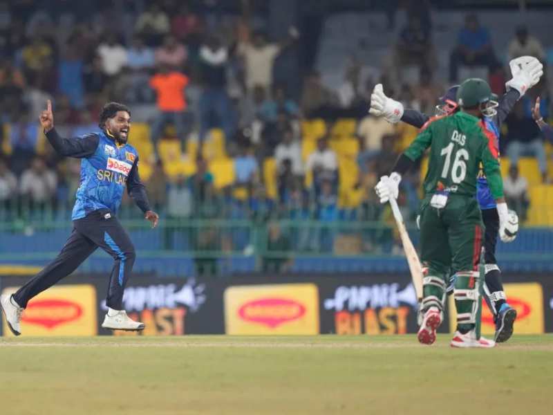 Sri Lanka Defeats Bangladesh by 77 Runs