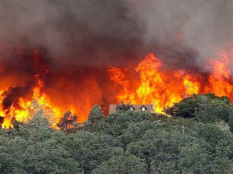 france spain wildfire
