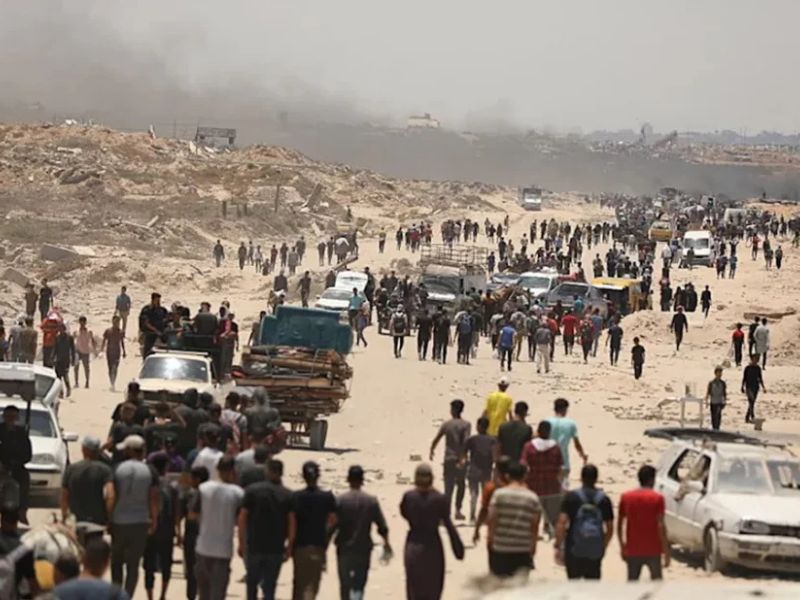 gaza israel airstrikes khan yunis