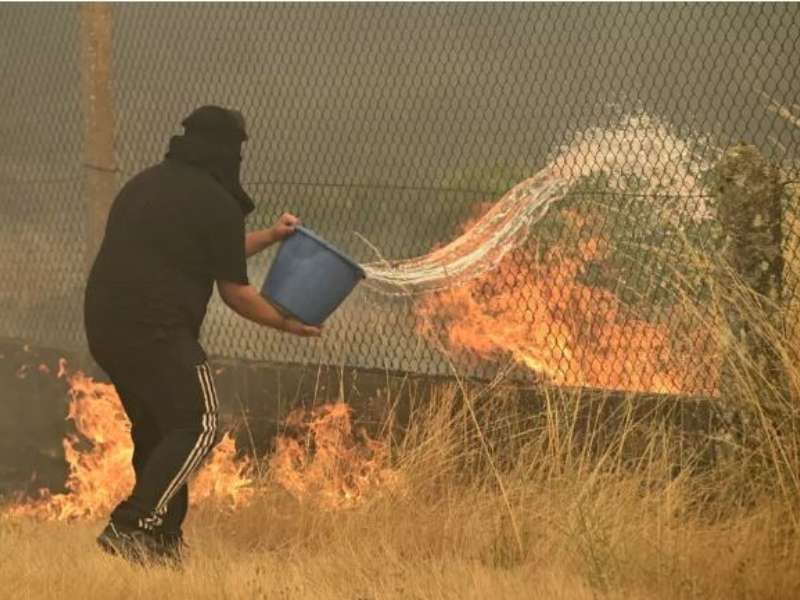 europe wildfire portugal spain france greece