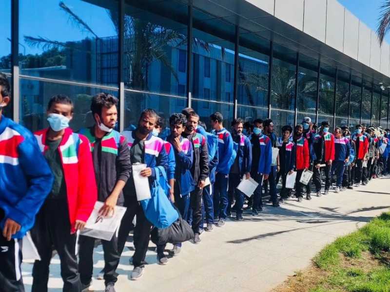 bangladeshis return from libya