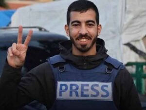 Saleh al jafarawi palestinian journalist
