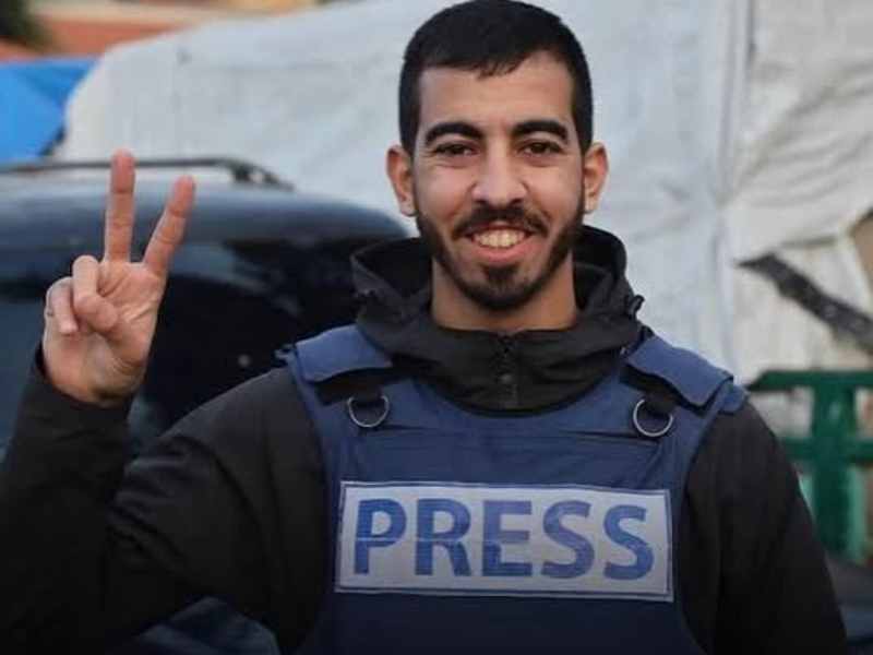 Saleh al jafarawi palestinian journalist