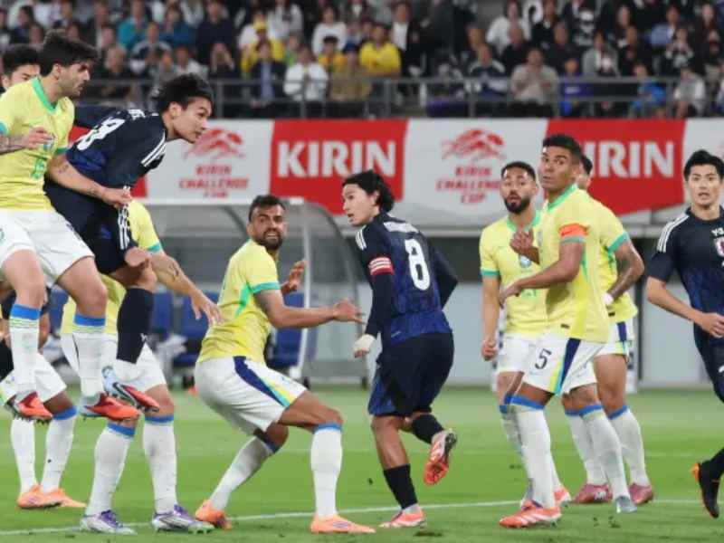 brazil vs japan football friendly