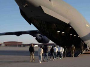 indian youth deported from usa handcuffed