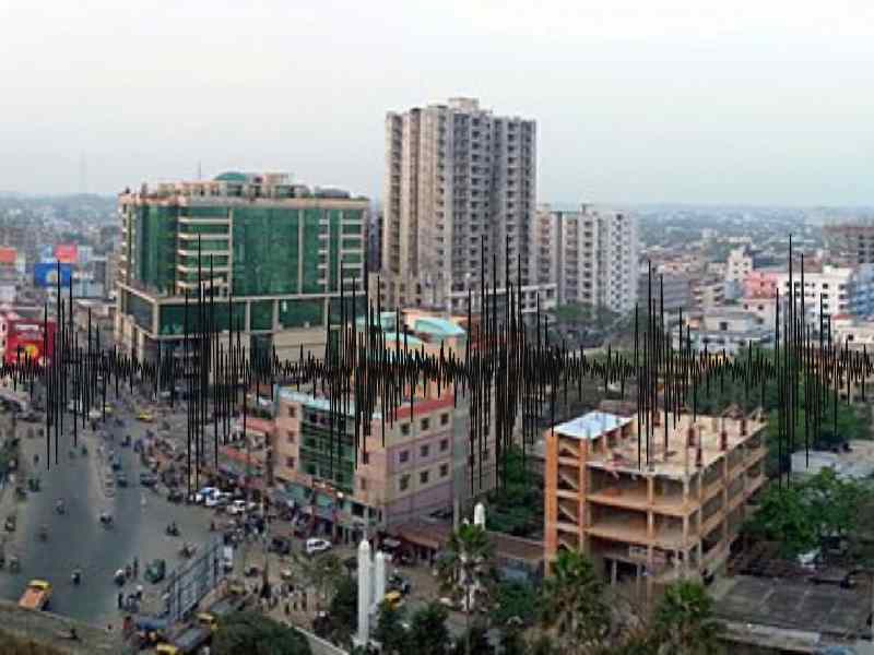 Bangladesh earthquake risk map