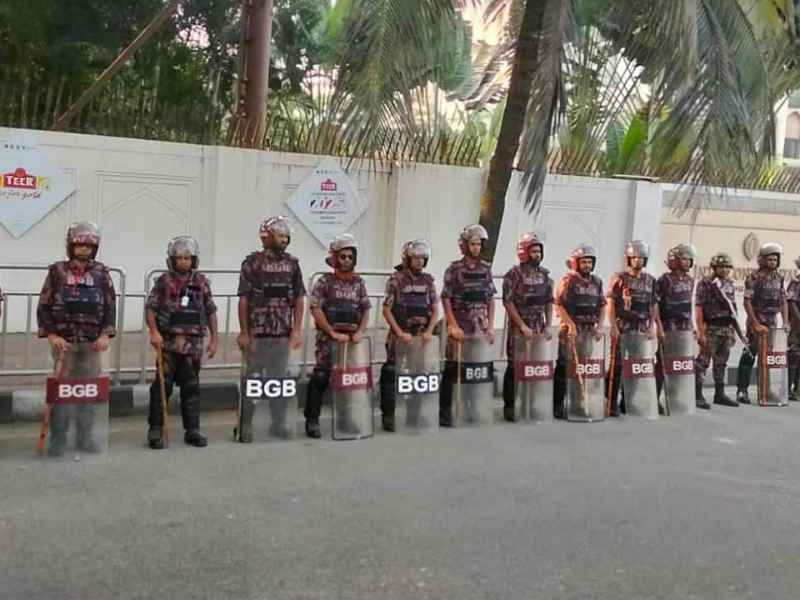 bgb deployed dhaka lockdown