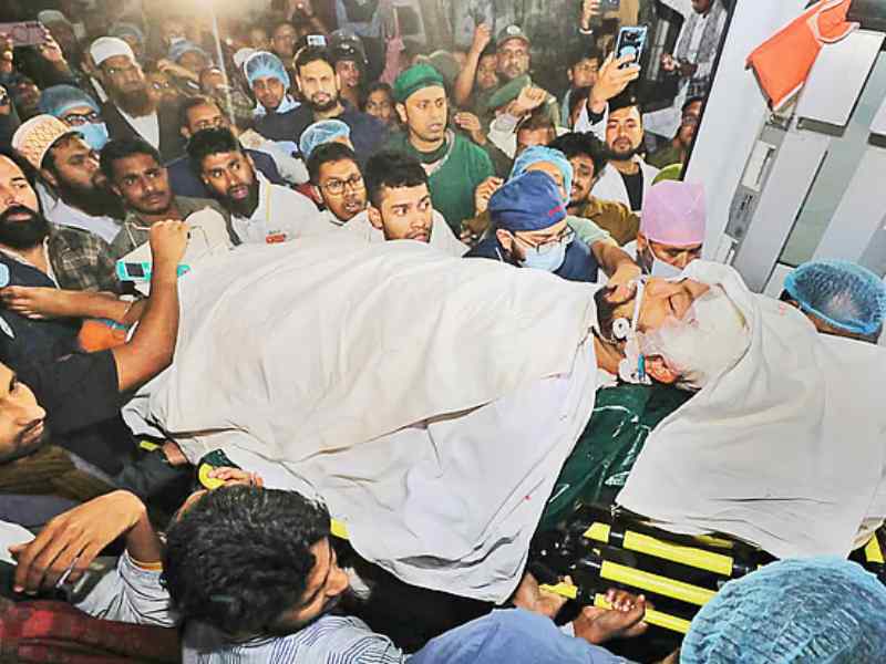 sharif osman hadi shot evercare hospital