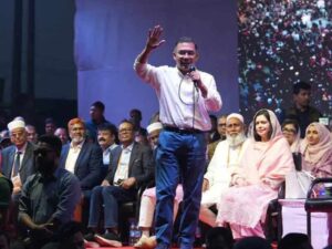 tarek rahman tangail election rally
