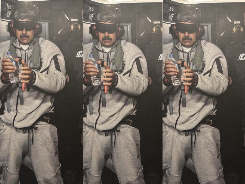 trump releases photo venezuelan president