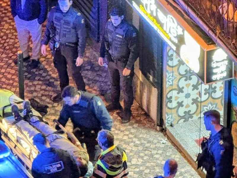 Lisbon shooting Rua do Benformoso