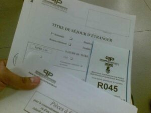 France residence permit problem