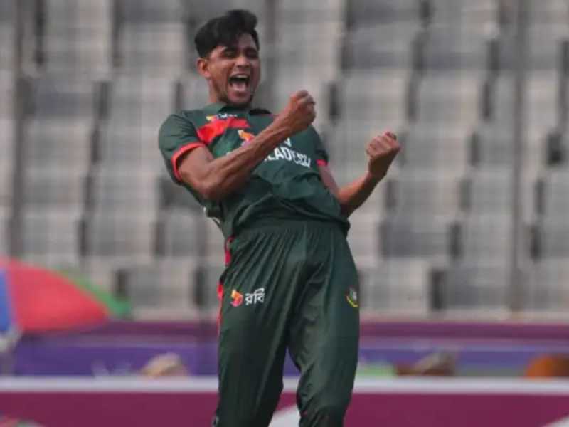 bangladesh vs pakistan 1st odi nahid Rana