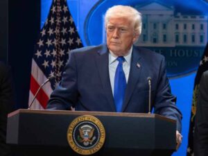 donald trump iran war statement