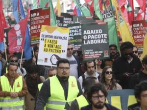 lisbon protest labour reform