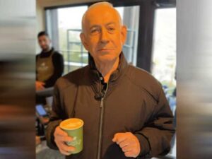 netanyahu coffee video