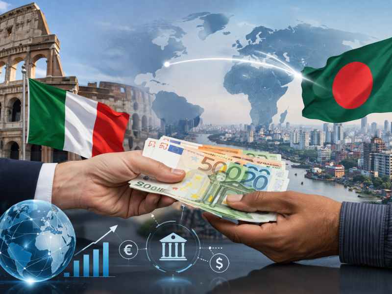 italy remittance record bangladeshis top