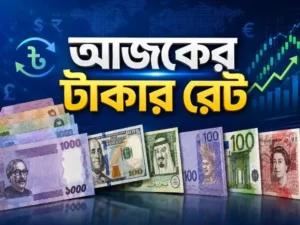 Ajker takar rate 2026