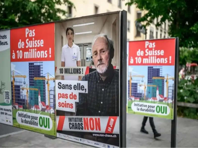 SVP Switzerland, population cap vote