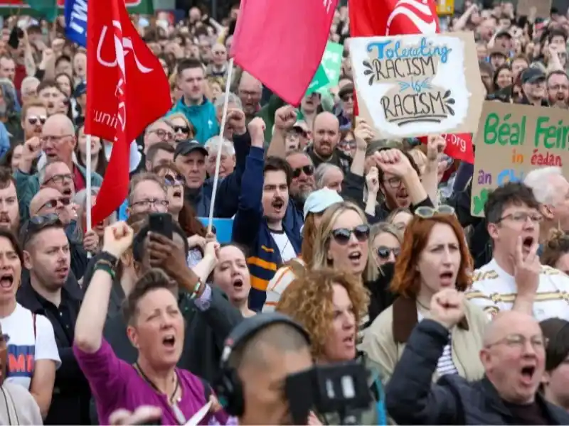 belfast-anti-racism-rally-northern-ireland