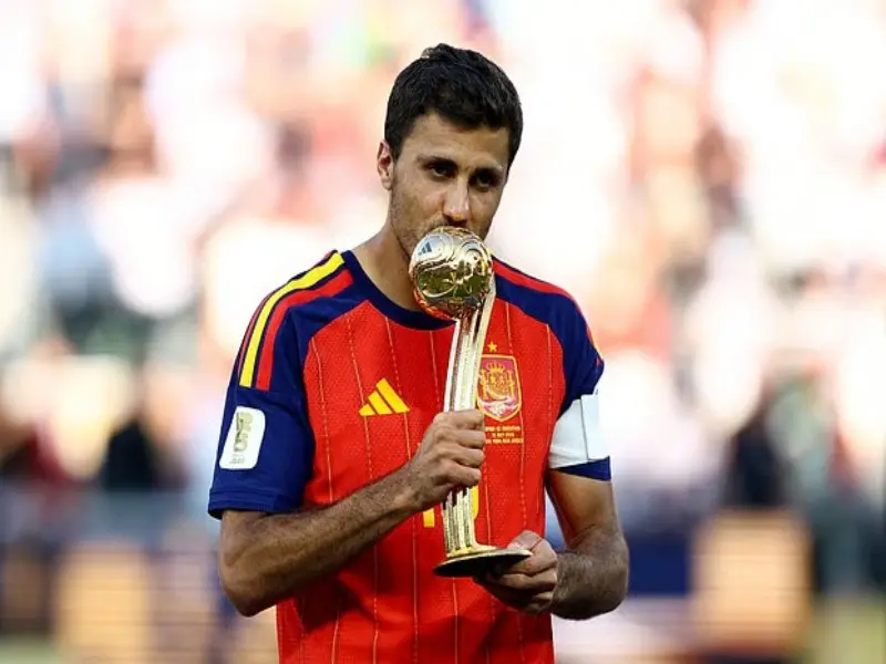 Rodri wins Golden Ball