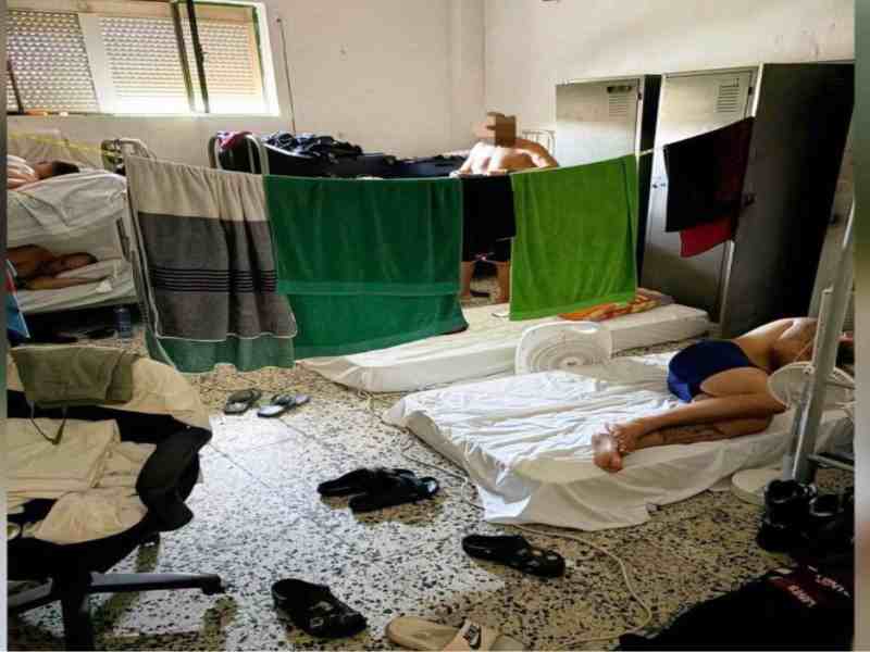 spanish-police-accommodation-ceuta-migration-crisis