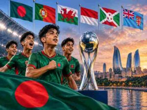 অনূর্ধ্ব-১৫ বিশ্বকাপে বাংলাদেশের গ্রুপে পর্তুগাল-ওয়েলস