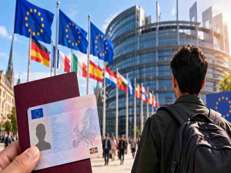 eu record residence permits