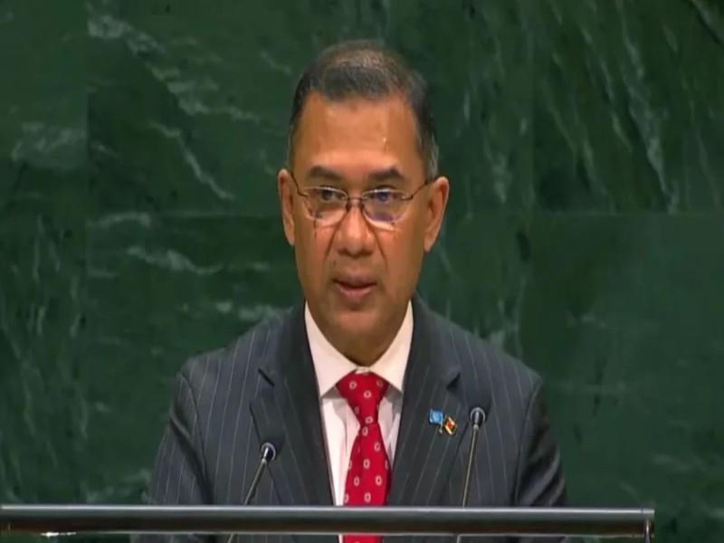tarique rahman palestine un speech