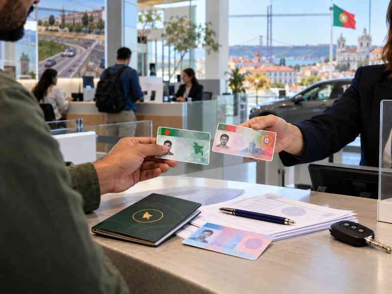 Bangladesh Driving license exchange portugal