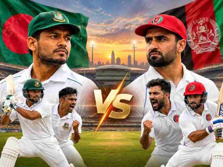 বাংলাদেশ–আফগানিস্তান টেস্ট: পরিসংখ্যান, শক্তি-দুর্বলতায় কে কোথায় এগিয়ে