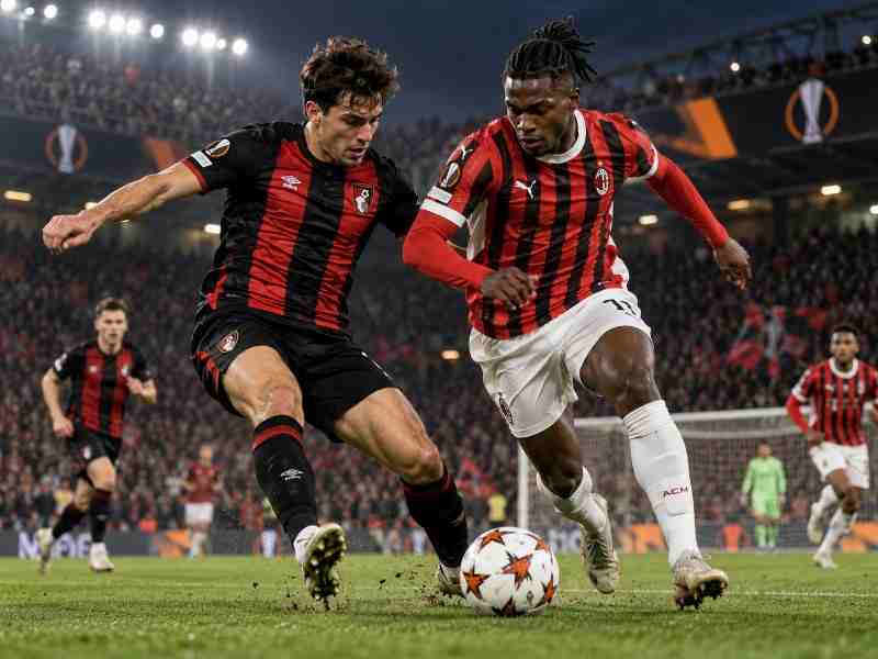 bournemouth vs ac milan europa league