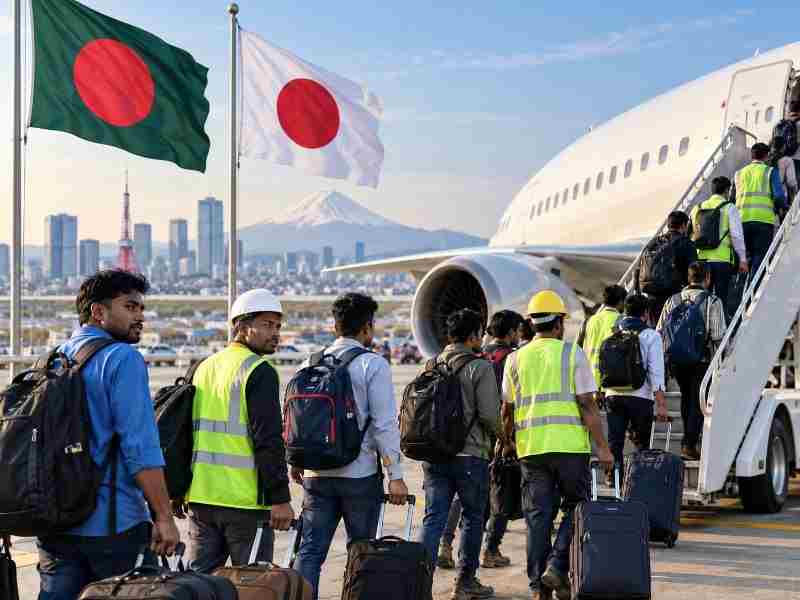 japan bangladeshi worker recruitment