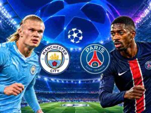 Manchester City বনাম PSG লাইভ স্কোর, লাইনআপ ও ম্যাচ আপডেট