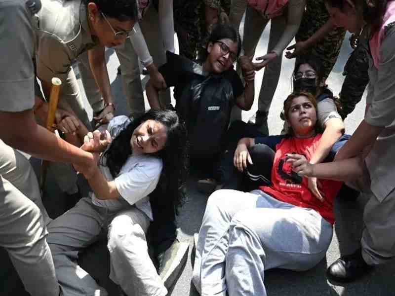 newdelhi youth protests