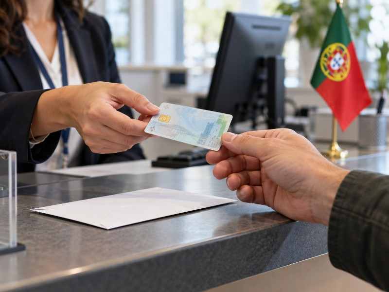 portugal citizen card collection rules
