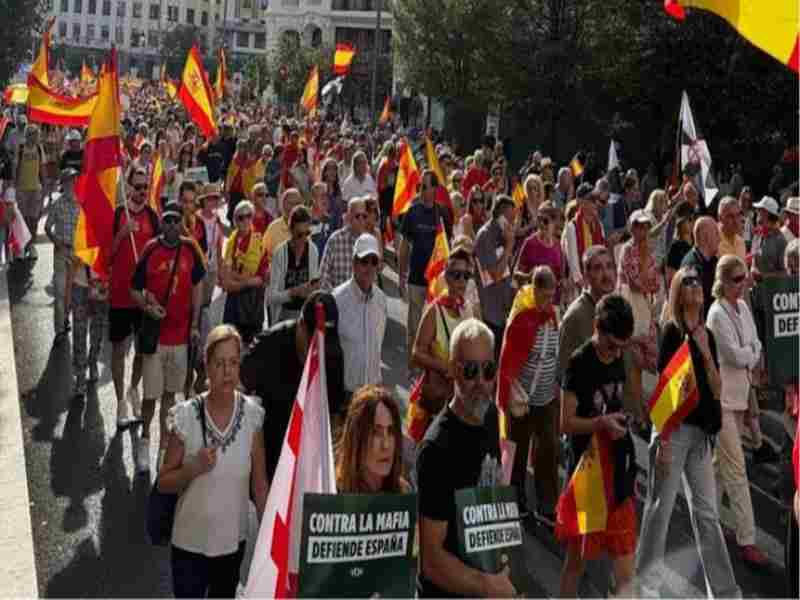 spain housing protests rent crisis